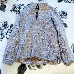 Very soft pull over just like a real true grit